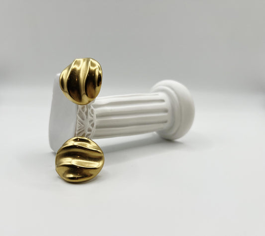 Aretes Corazón de Oro | Joyería romántica bañada en oro 18K