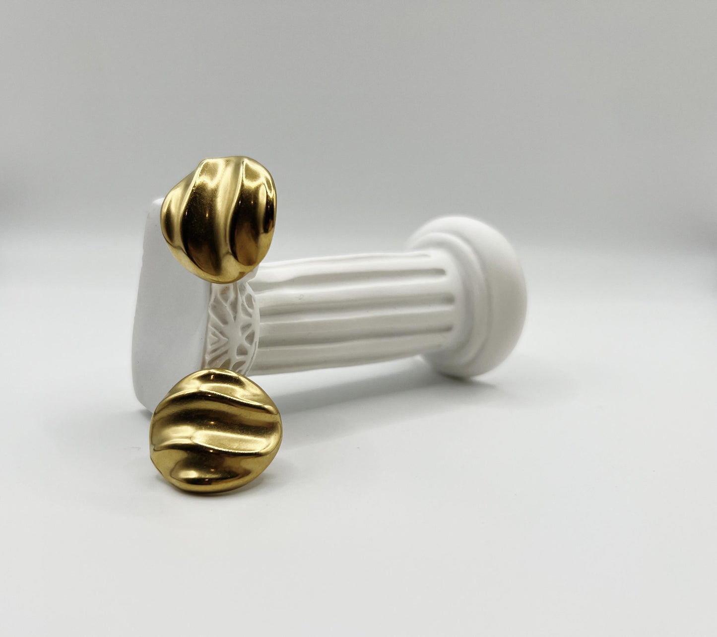 Aretes Corazón de Oro | Joyería romántica bañada en oro 18K