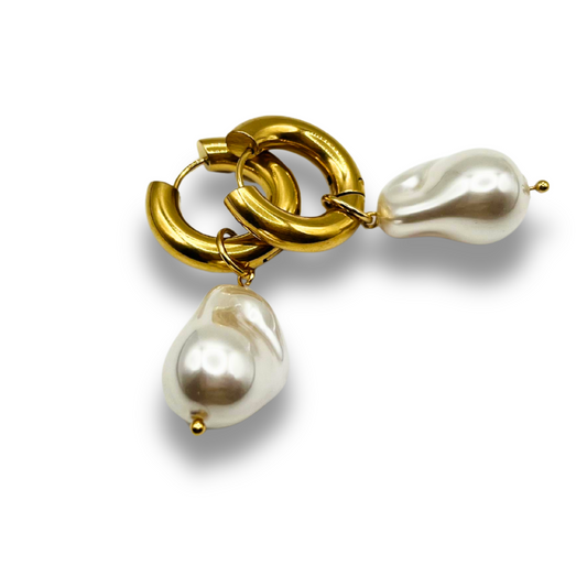 Aretes Ícaro | Joyería bañada en oro 18K inspirada en la libertad