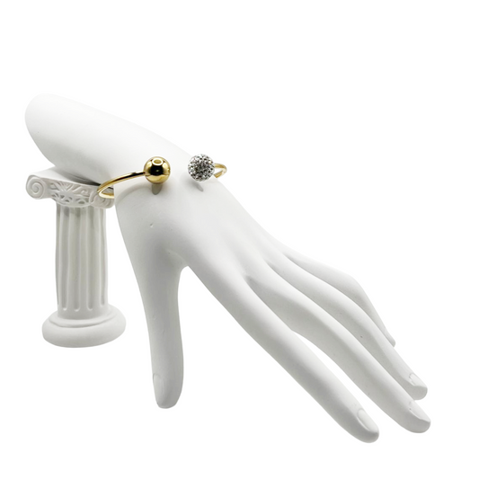 Pulsera Esplendor | Joyería moderna bañada en oro 18K con detalle brillante