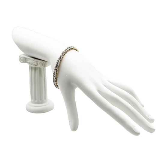 Pulsera Noa | Joyería elegante bañada en oro 18K con circonias brillantes