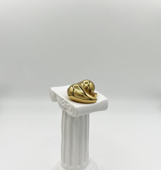 Aretes Bruma Dorada