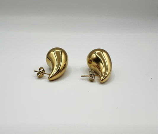 Aretes Bruma Dorada